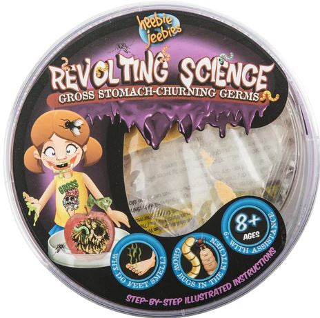 Petri Kit Revolting Science Grow & Learn heebie jeebies 9341570100617 mystery planet www.mysteryplanet.com.au