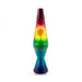 Diamond Retro Motion Lava Lamp - Rainbow