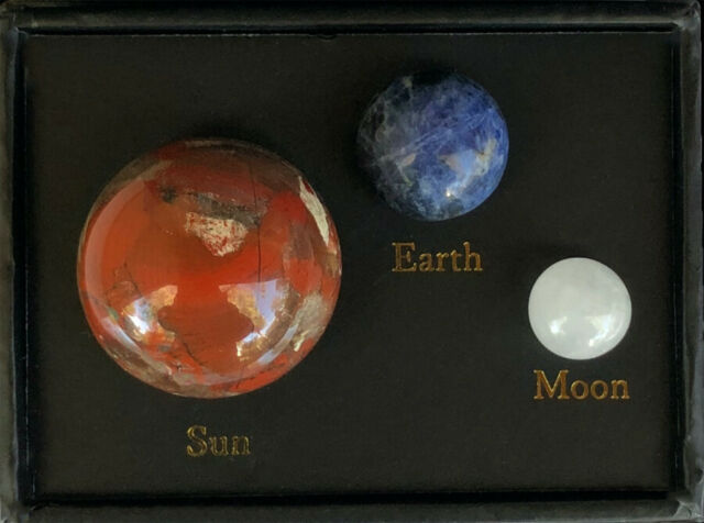 Sun, Moon, Earth Planet Gemstones