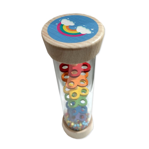 Rainbow Rain Stick Sensory Fidget Toy IS Gift 9323307096424 Mystery Planet