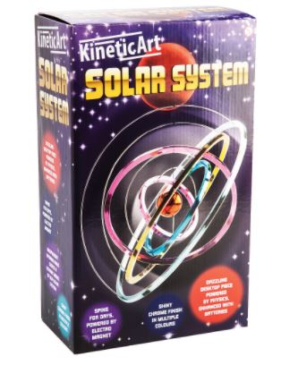 solar system kinetic art - Mystery Planet
