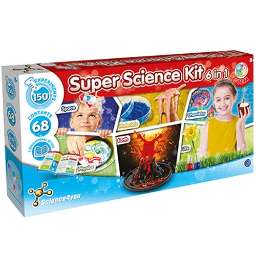 Science4You - Super Science Kit 6 in 1 5600983613072 Mystery Planet www.mysteryplanet.com.au
